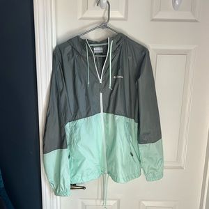Columbia rain jacket